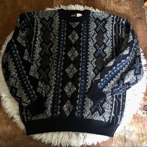 Vintage Sweaters - VINTAGE UNISEX BAGGY SWEATER